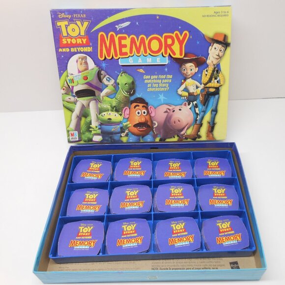 2001 Toy Story & Beyond Memory Game by Milton Bradley Complete! - Picture 1 of 9